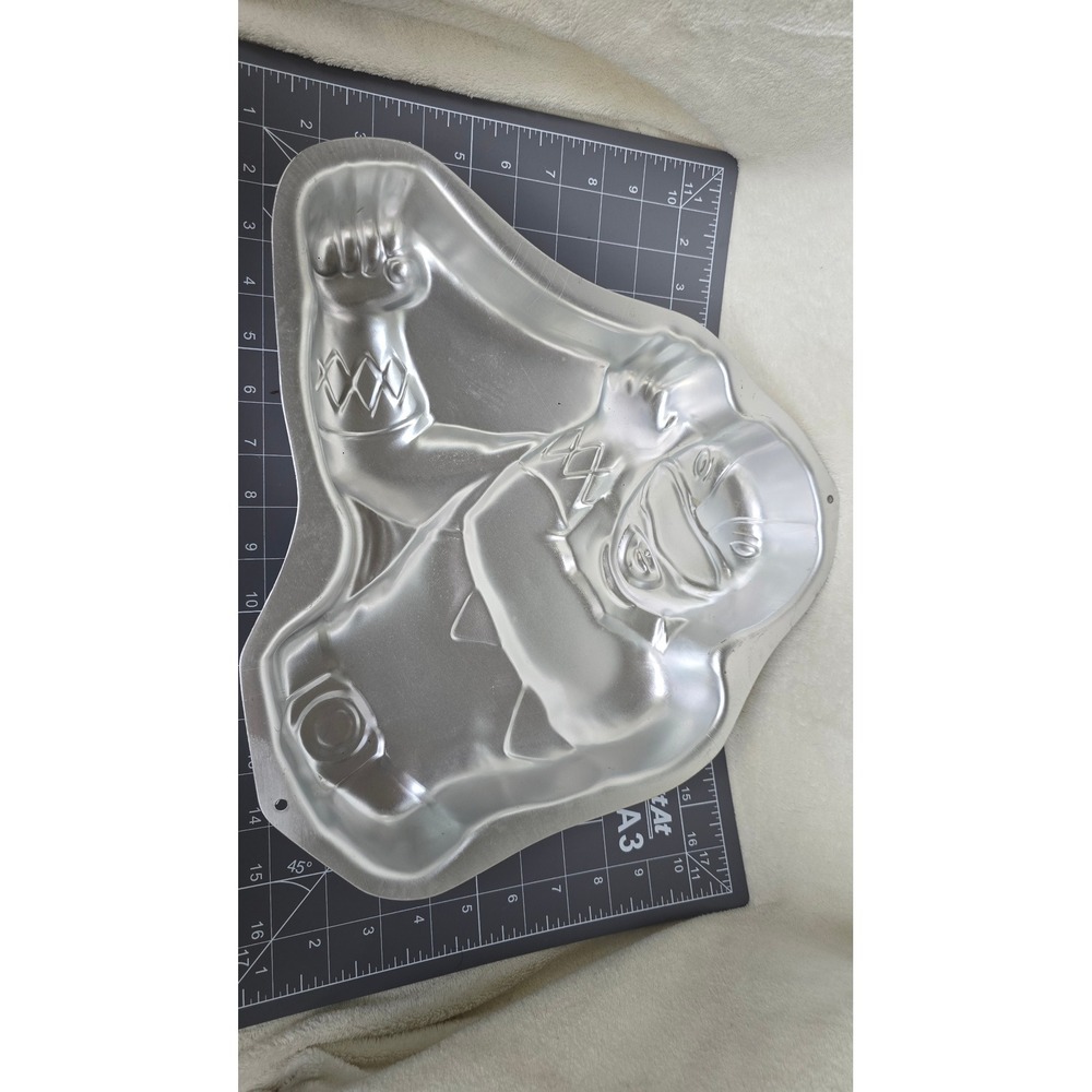 Vintage 1994 Wilton Power Rangers Red Ranger Aluminum Cake Pan 2105-5975